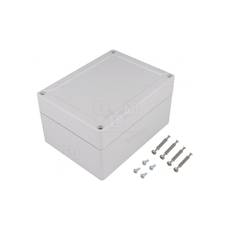 Carcasă universală gri ABS 122x162x90mm | Electronic-mag.ro | Componente Electronice