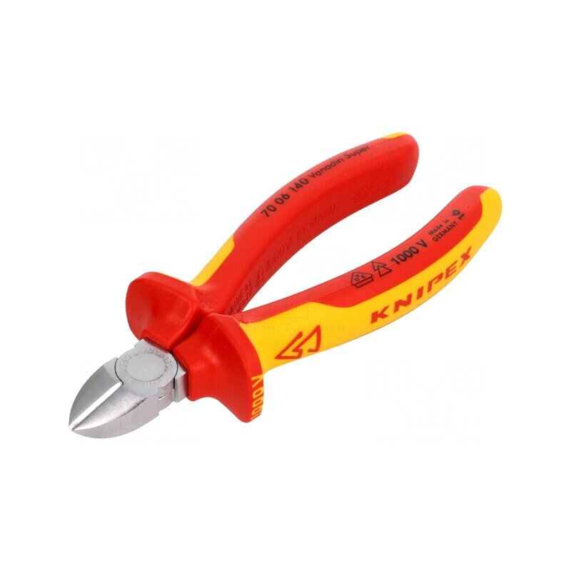 Clești Laterali Izolați 140mm Oțel Crom-Vanadium | Electronic-mag.ro | Componente Electronice