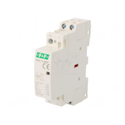 Contactor 2P 25A 24VDC NC NO IP20 | Electronic-mag.ro | Componente Electronice