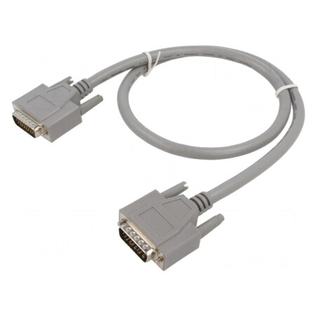 Cablu D-Sub 26 pini 0,76m Ecranat Gri | Electronic-mag.ro | Componente Electronice