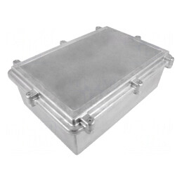 Carcasă Universală Aluminiu Naturală 182mm x 262mm x 90mm | Electronic-mag.ro | Componente Electronice