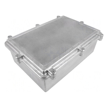 Carcasă Universală Aluminiu Naturală 182mm x 262mm x 90mm | Electronic-mag.ro | Componente Electronice