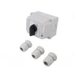 Comutator cu came stea-triunghi 16A 3 poziții | Electronic-mag.ro | Componente Electronice
