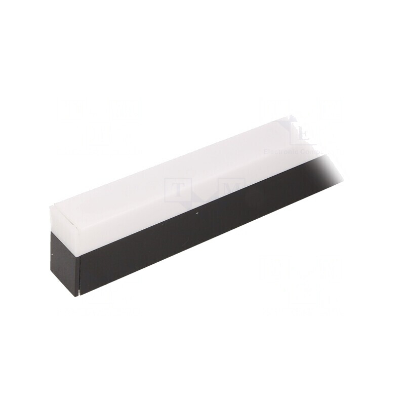 Profil Aluminiu Negru pentru Module LED LINEA20 2m | Electronic-mag.ro | Componente Electronice