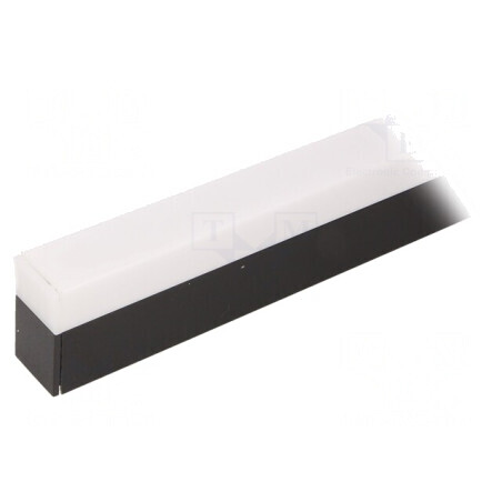 Profil Aluminiu Negru pentru Module LED LINEA20 2m | Electronic-mag.ro | Componente Electronice