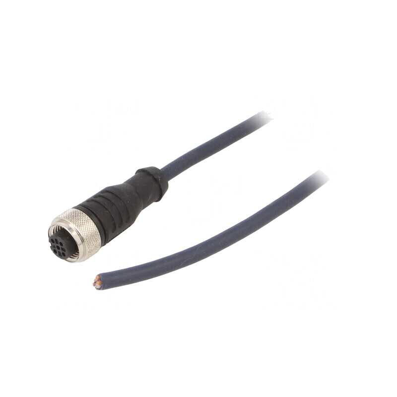 Cablu de Conectare M12 4P 5m 250V 4A IP69K | Electronic-mag.ro | Componente Electronice