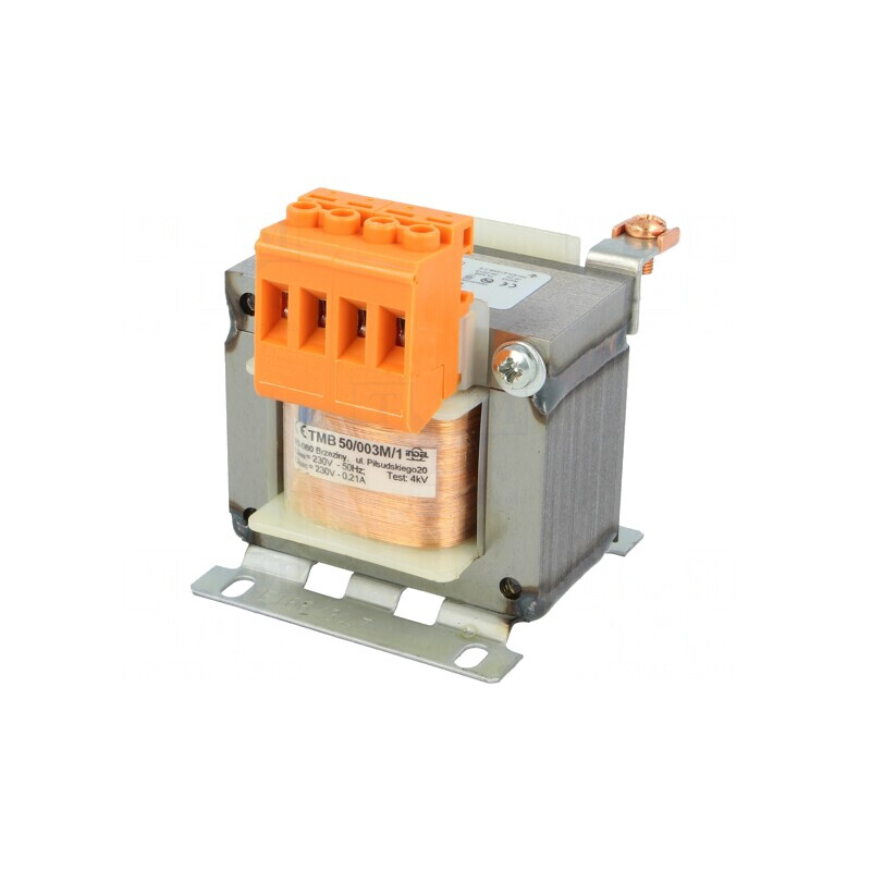 Transformator de alimentare 50VA 230VAC 230V cu șurub IP00 | Electronic-mag.ro | Componente Electronice