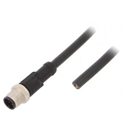 Cablu Conectare M12 PIN 8 5m 30VAC 2A | Electronic-mag.ro | Componente Electronice