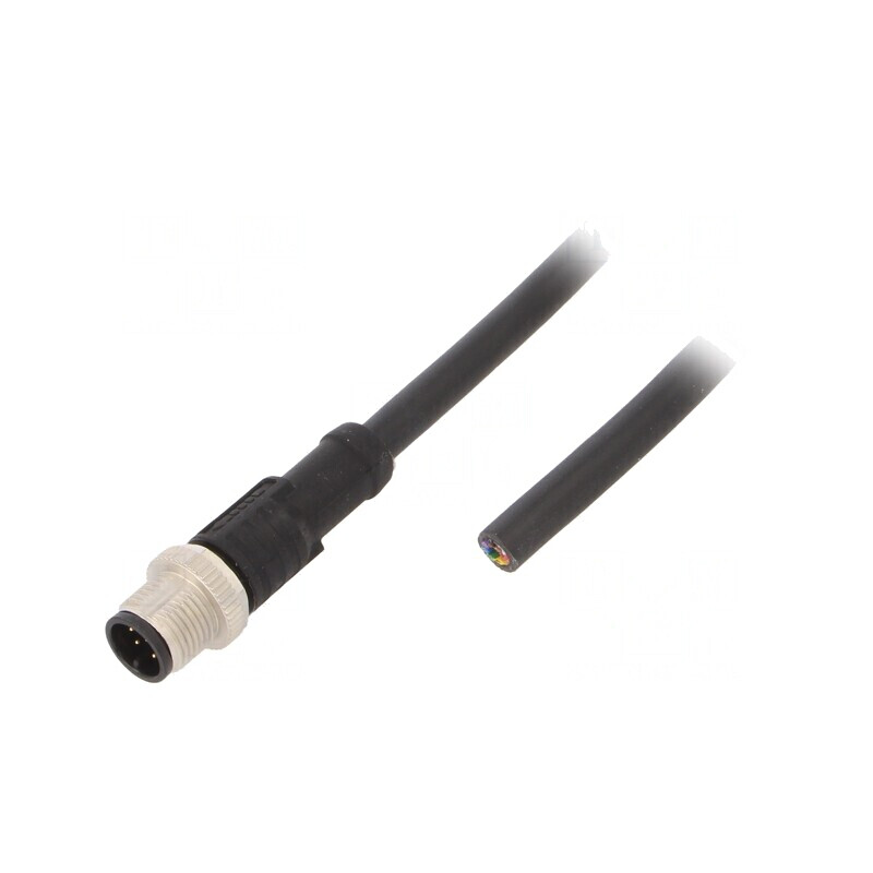 Cablu Conectare M12 PIN 8 5m 30VAC 2A | Electronic-mag.ro | Componente Electronice