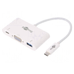 Adaptor USB 3.0 0,15m Alb 60W Full HD | Electronic-mag.ro | Componente Electronice