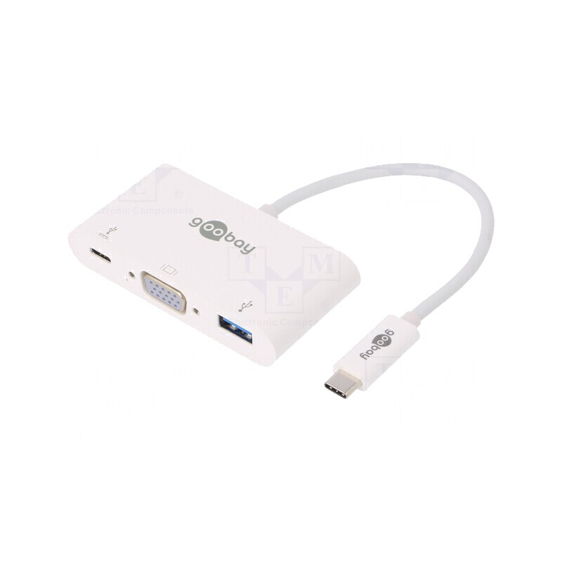 Adaptor USB 3.0 0,15m Alb 60W Full HD | Electronic-mag.ro | Componente Electronice Adaptor USB 3.0 0,15m Alb 60W Full HD | Electronic-mag.ro | Componente Electronice