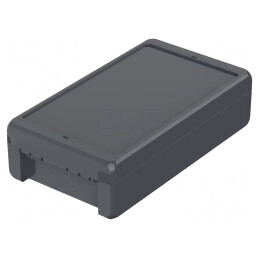 Carcasă universală BOCUBE ABS grafit 125x231x60mm | Electronic-mag.ro | Componente Electronice