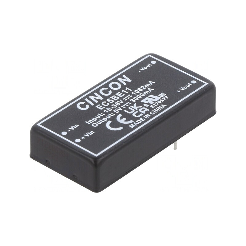 Convertor DC/DC 15W 18-36V la 5V 3A | Electronic-mag.ro | Componente Electronice Convertor DC/DC 15W 18-36V la 5V 3A | Electronic-mag.ro | Componente Electronice