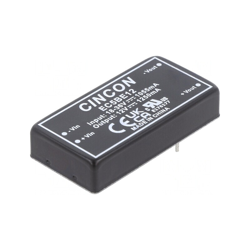 Convertor DC/DC 15W 18-36V la 12V 1250mA | Electronic-mag.ro | Componente Electronice Convertor DC/DC 15W 18-36V la 12V 1250mA | Electronic-mag.ro | Componente Electronice