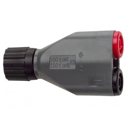 Adaptor Banană 4mm la BNC 63mm | Electronic-mag.ro | Componente Electronice