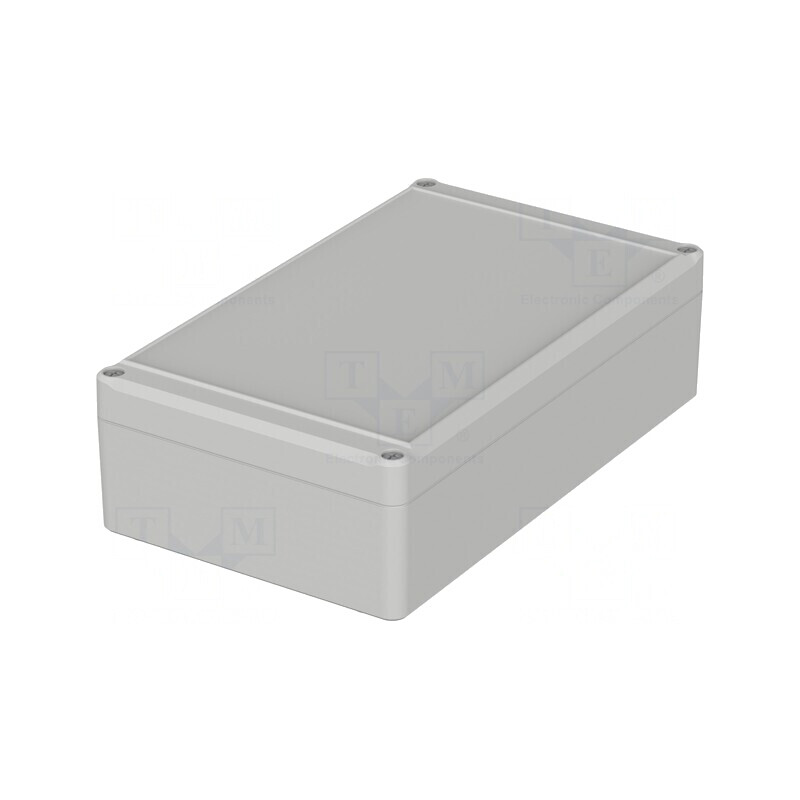 Carcasă Universală Gri 120x200x57mm EUROMAS II | Electronic-mag.ro | Componente Electronice