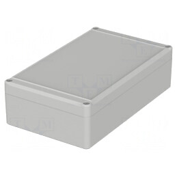 Carcasă Universală Gri 120x200x57mm EUROMAS II | Electronic-mag.ro | Componente Electronice