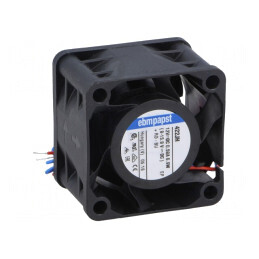 Ventilator axial DC 12V 40x40x28mm | Electronic-mag.ro | Componente Electronice
