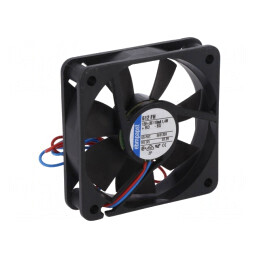 Ventilator axial DC 12V 60x60x15mm 33m3/h 31dBA cu bilă | Electronic-mag.ro | Componente Electronice