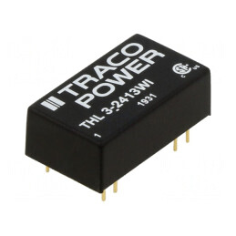 Convertor DC/DC 3W 9-36V la 15V 200mA DIP16 | Electronic-mag.ro | Componente Electronice