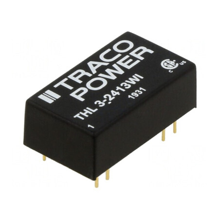 Convertor DC/DC 3W 9-36V la 15V 200mA DIP16 | Electronic-mag.ro | Componente Electronice