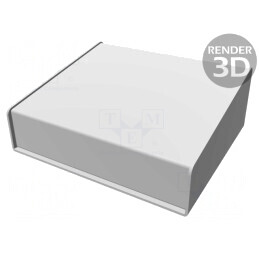 Carcasă desktop aluminiu 1456 X 165mm Y 140mm Z 64mm | Electronic-mag.ro | Componente Electronice