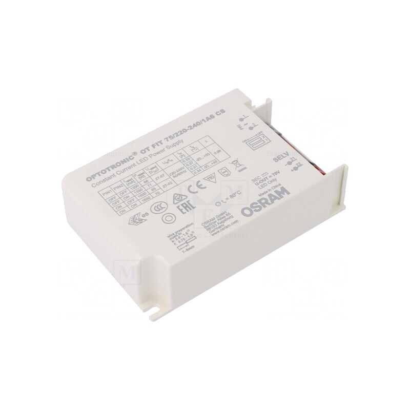Alimentator LED 77W 27-57V 1.2-1.65A 198-264V | Electronic-mag.ro | Componente Electronice