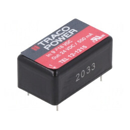 Convertor DC/DC 12W 9-36V la 24V 500mA DIP16 | Electronic-mag.ro | Componente Electronice