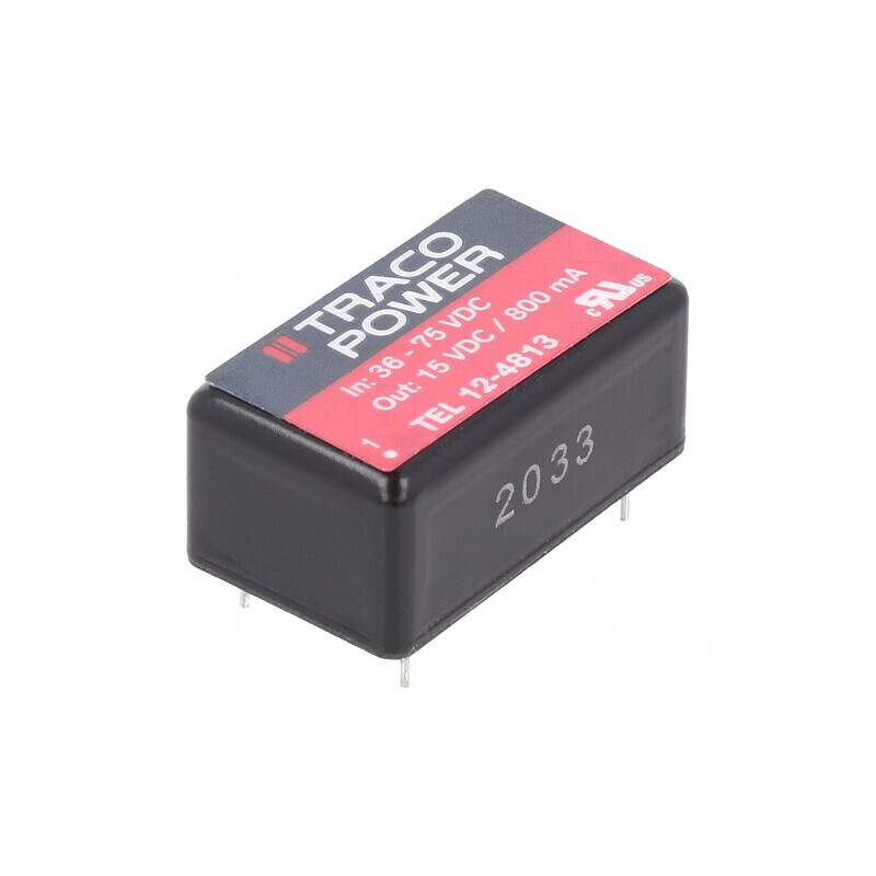 Convertor DC/DC 12W 36-75V la 15V 800mA DIP16 | Electronic-mag.ro | Componente Electronice Convertor DC/DC 12W 36-75V la 15V 800mA DIP16 | Electronic-mag.ro | Componente Electronice