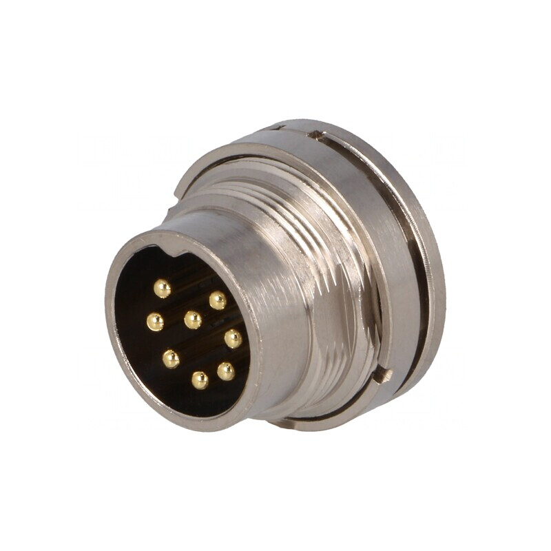 Conector M16 Soclu Tată 8 PIN 5A 60V Drept IP67 | Electronic-mag.ro | Componente Electronice Conector M16 Soclu Tată 8 PIN 5A 60V Drept IP67 | Electronic-mag.ro | Componente Electronice