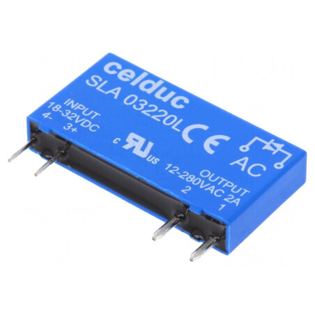 Releu Semiconductor SPST-NO 18-32VDC 2A 12-280VAC | Electronic-mag.ro | Componente Electronice