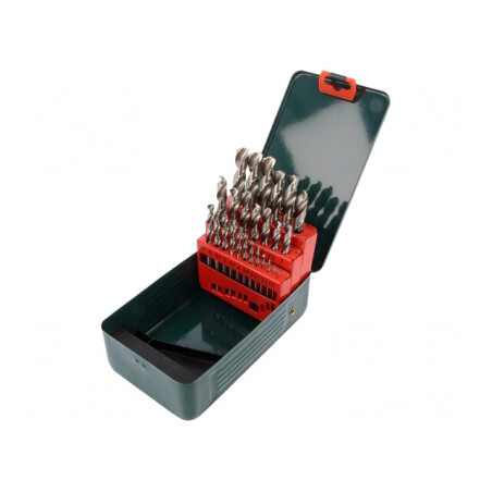 Set burghie metal oțel rapid HSS-G | Electronic-mag.ro | Componente Electronice