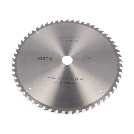 Disc ferăstrău circular 305mm x 30mm 56 dinți | Electronic-mag.ro | Componente Electronice