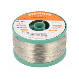 Sârmă de Lipit fără Plumb 0,5mm 250g | Electronic-mag.ro | Componente Electronice