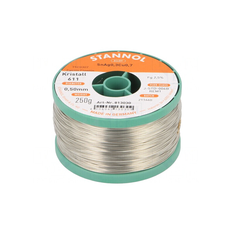 Sârmă de Lipit fără Plumb 0,5mm 250g | Electronic-mag.ro | Componente Electronice Sârmă de Lipit fără Plumb 0,5mm 250g | Electronic-mag.ro | Componente Electronice