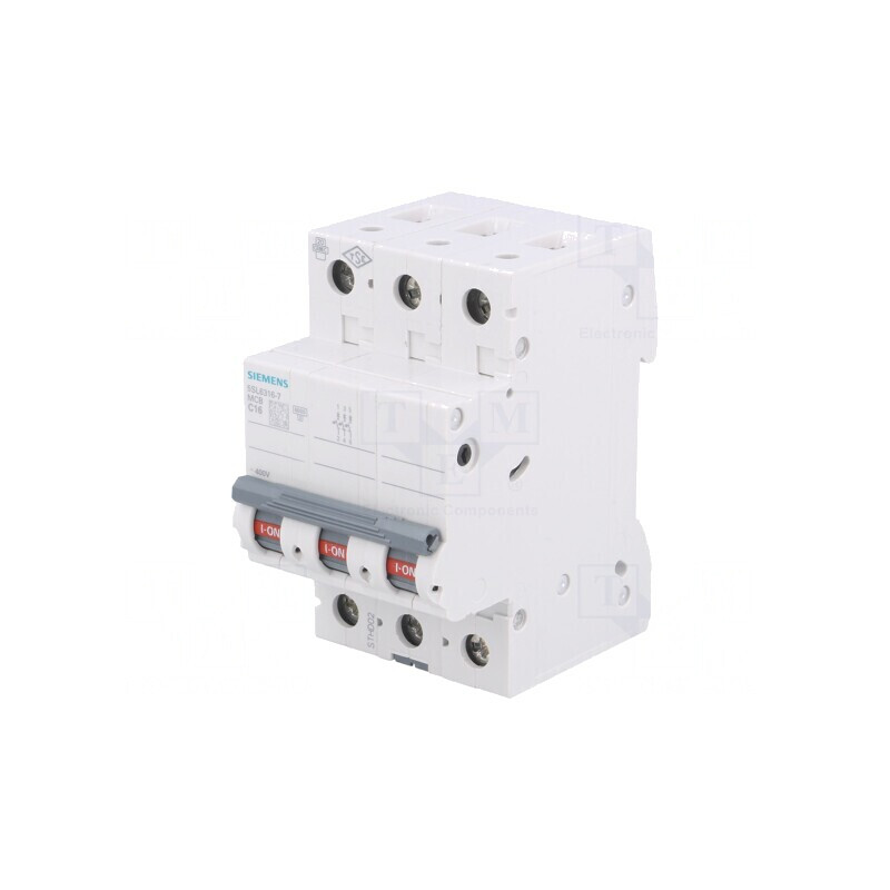 Întrerupător de Supracurent 16A 3P 400VAC C | Electronic-mag.ro | Componente Electronice