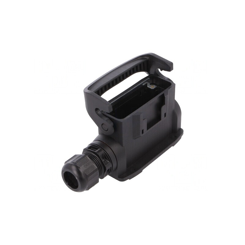Carcasă pentru Conectori HDC Han-Eco® A 16A Drept | Electronic-mag.ro | Componente Electronice