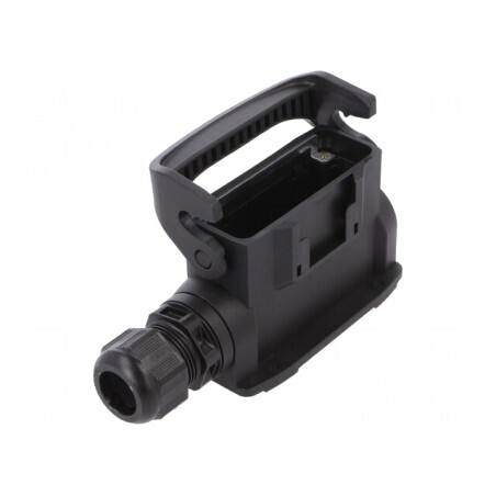 Carcasă pentru Conectori HDC Han-Eco® A 16A Drept | Electronic-mag.ro | Componente Electronice