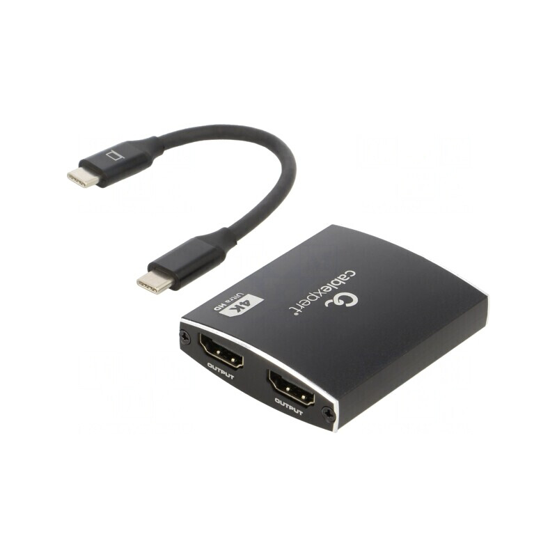 Adaptor HDMI 1.4 USB 3.1 0.15m Negru Cablexpert | Electronic-mag.ro | Componente Electronice