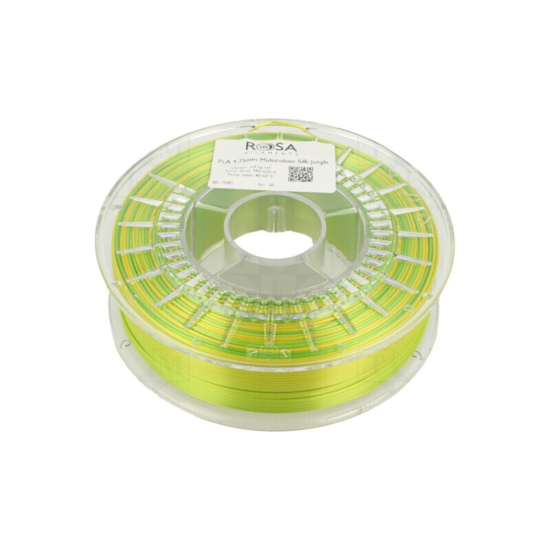 PLA Multicolour Filament 1.75mm Jungle 800g | Electronic-mag.ro | Componente Electronice