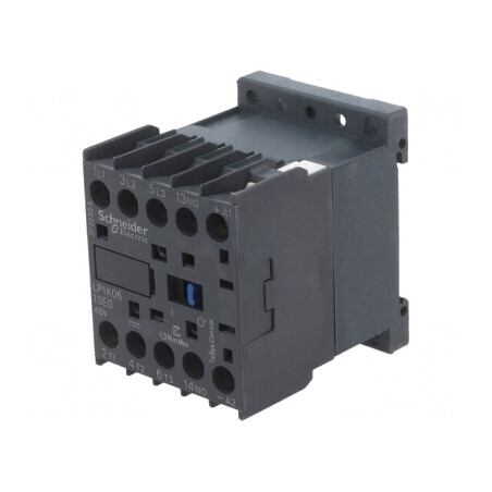 Contactor 3P 24VDC 6A 690V | Electronic-mag.ro | Componente Electronice
