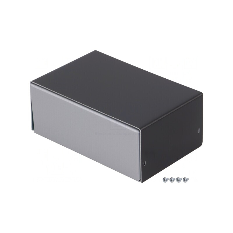 Carcasă Aluminiu Argintie 100x153x63mm | Electronic-mag.ro | Componente Electronice