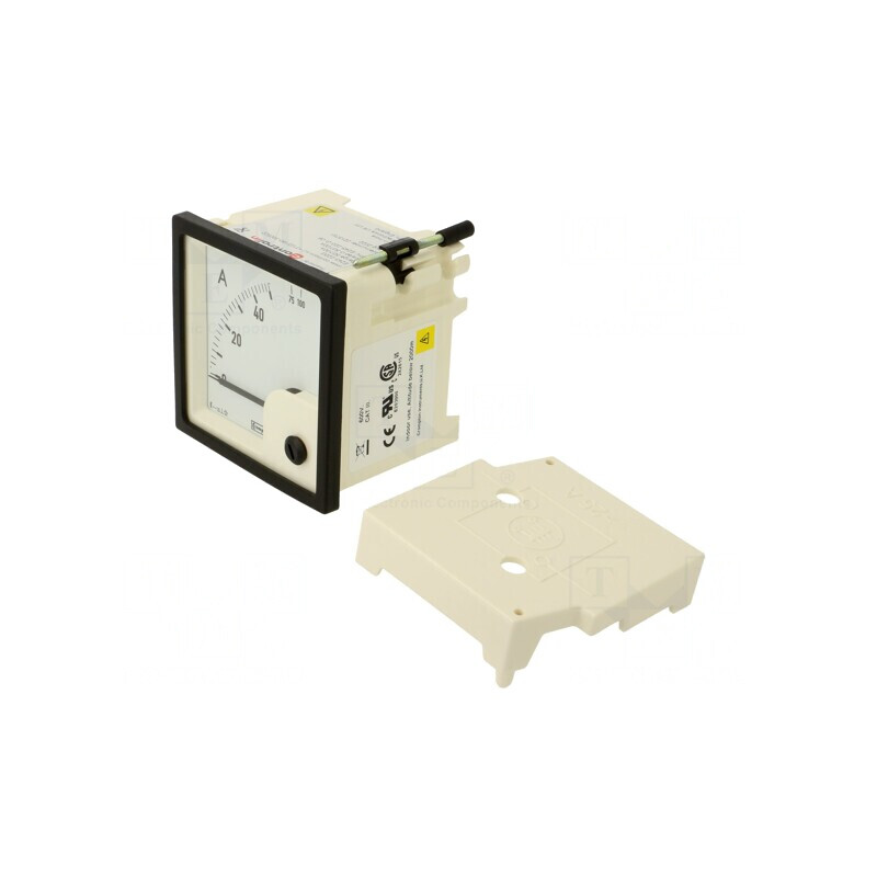 Ampermetru Panou AC 0-50A/100A True RMS Clasa 1.5 | Electronic-mag.ro | Componente Electronice Ampermetru Panou AC 0-50A/100A True RMS Clasa 1.5 | Electronic-mag.ro | Componente Electronice