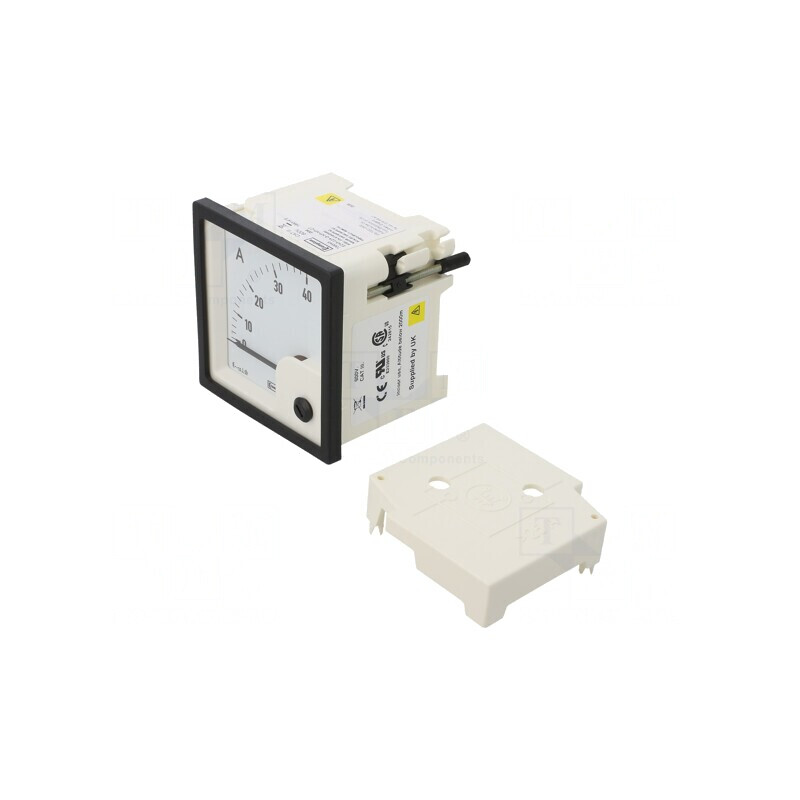Ampermetru Panou AC 0-40A True RMS Clasa 1.5 50-60Hz | Electronic-mag.ro | Componente Electronice