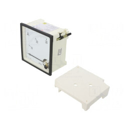 Ampermetru Panou True RMS 0-30A Clasa 1.5 | Electronic-mag.ro | Componente Electronice