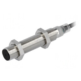 Senzor Inductiv PNP NO 0-4mm 10-30VDC M12 IP67 200mA | Electronic-mag.ro | Componente Electronice