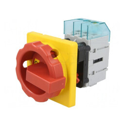 Separator-Întrerupător 3 Poli 25A 9.5kW Pe Panou | Electronic-mag.ro | Componente Electronice