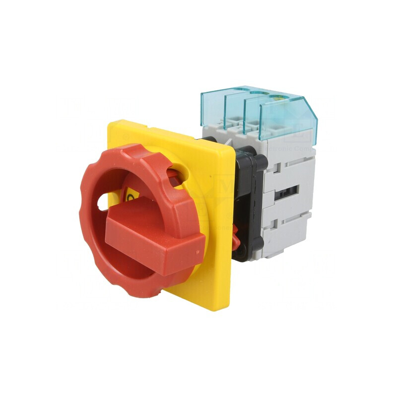 Separator-Întrerupător 3 Poli 25A 9.5kW Pe Panou | Electronic-mag.ro | Componente Electronice