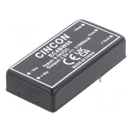 Convertor DC/DC 10W 9-36V la 5V/-5V | Electronic-mag.ro | Componente Electronice