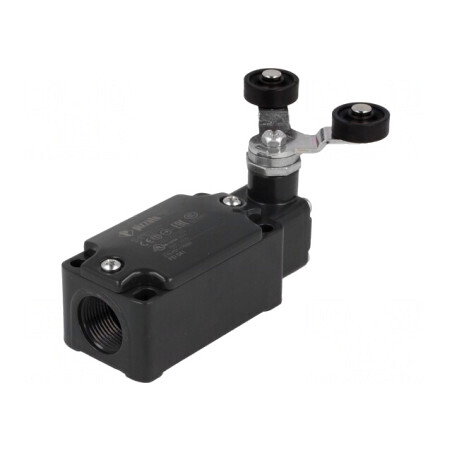 Limitator Cursă Manetă, 40mm, Rola Plastic 20mm, Dublă | Electronic-mag.ro | Componente Electronice